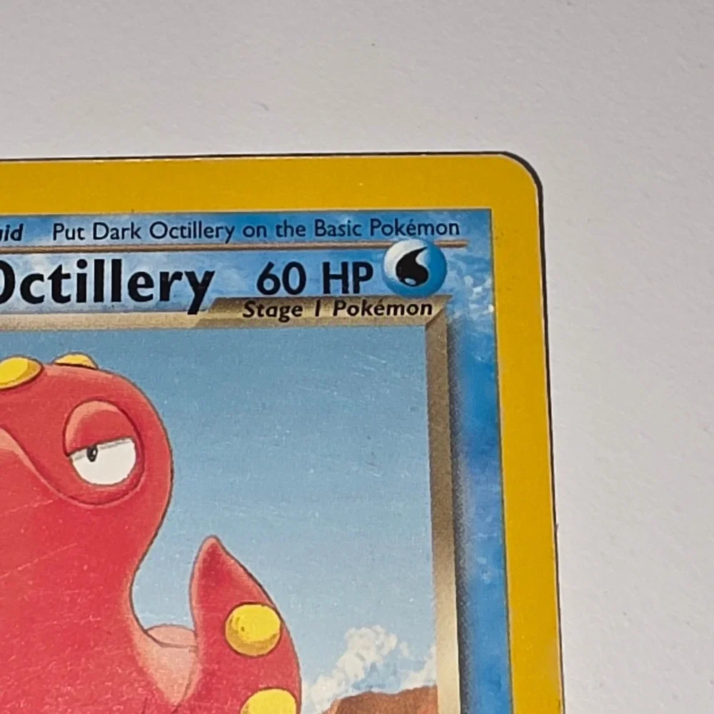 Pokemon Dark Octillery 1st Edition 62/105 Neo Destiny WOTC 2002 Vintage Card